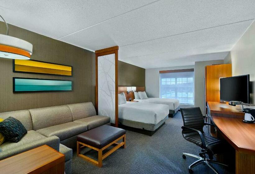 Номер Стандарт 2 Двуспальные Кровати, Hyatt Place Fredericksburg At Mary Washington