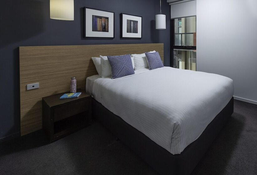 침실 2개 디럭스 아파트, Oaks Vue Suites Geelong