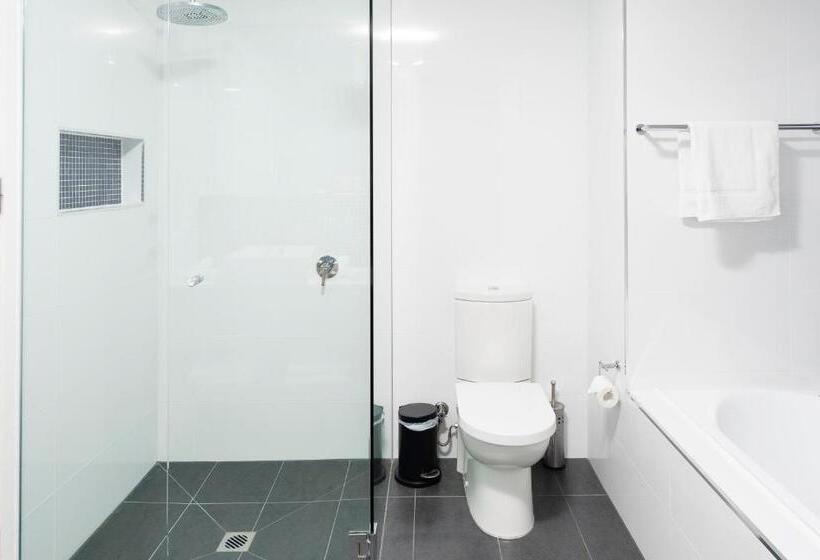 침실 2개 디럭스 아파트, Oaks Vue Suites Geelong