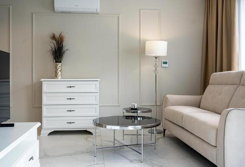 آپارتمان 1 خوابه با چشم‌انداز باغ, Apartamenty Prestige Mielno Uniescie