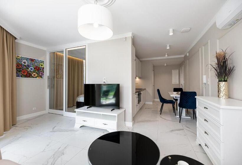 Apartamento 1 Dormitório Vista Jardim, Apartamenty Prestige Mielno Uniescie