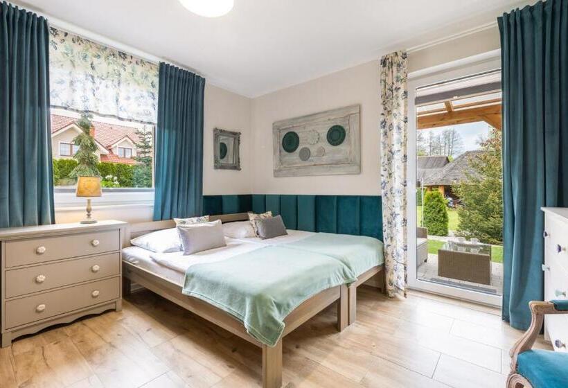 آپارتمان 1 خوابه با تراس, Apartementy   Weranda   Z Ogrodem W Centrum