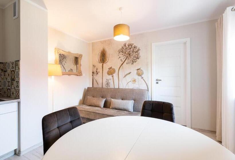 سوئیت 2 خوابه, Apartementy   Weranda   Z Ogrodem W Centrum