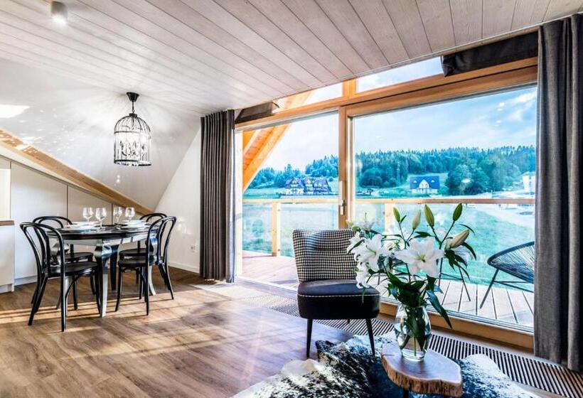 آپارتمان 1 خوابه, Białka Residence Ski   100m Do Termy Bania Odkryj Białke