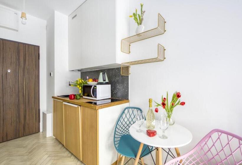 Апартаменты 1 Спальня с Террасой, Aparthotel Pawia Deluxe