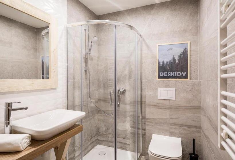 اتاق استاندارد با تراس, Villa Górska Ski & Bike