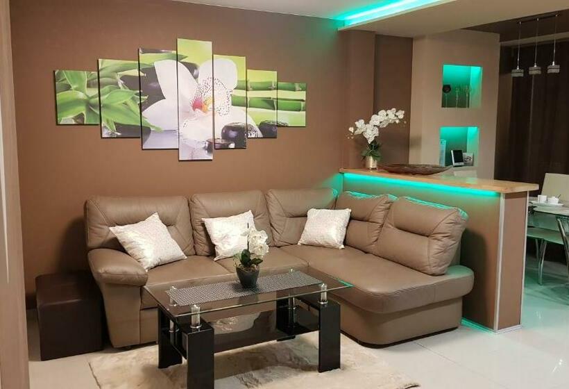 آپارتمان 1 خوابه با چشم‌انداز, Butorowy Residence Apartament Górska Orchidea
