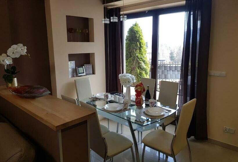 آپارتمان 1 خوابه با چشم‌انداز, Butorowy Residence Apartament Górska Orchidea