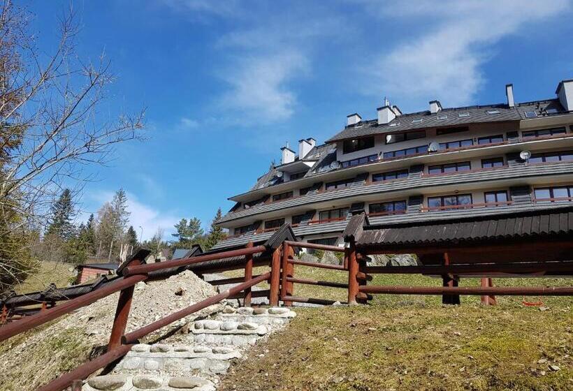 آپارتمان 1 خوابه با چشم‌انداز, Butorowy Residence Apartament Górska Orchidea