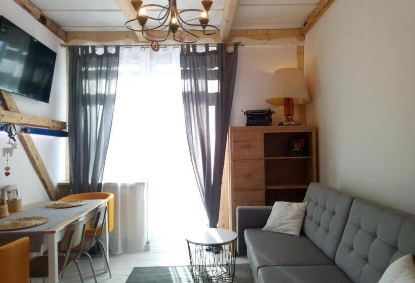 آپارتمان 1 خوابه با بالکن, Willa Jasna Apartamenty Centrum Zakopane