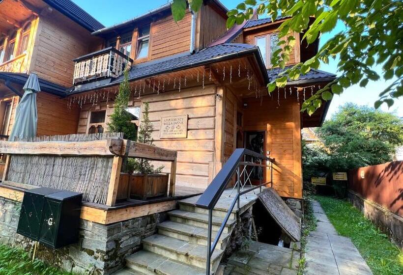 آپارتمان لوکس 1 خوابه, Willa Jasna Apartamenty Centrum Zakopane