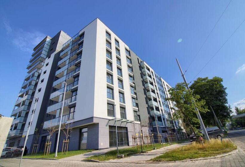 آپارتمان 1 خوابه با بالکن, Apartments In   Chmielewskiego