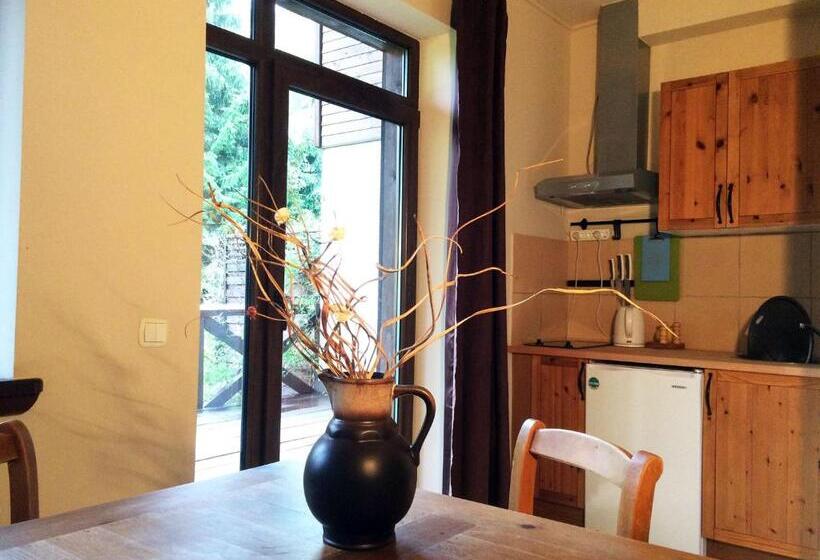 Suite with Terrace, Modryna   Modrzewiowy Dom