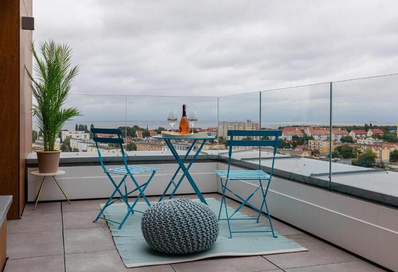 استودیوی استاندارد با چشم‌انداز دریا, Apartamenty Your Seaside