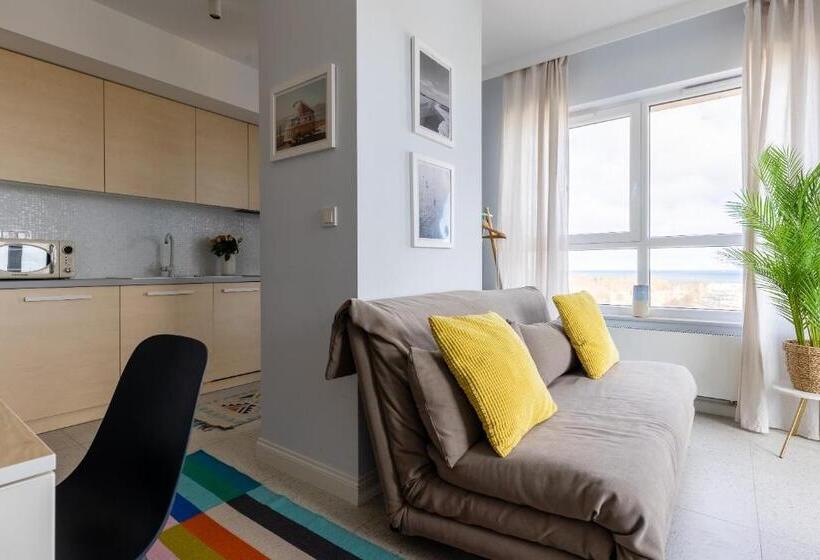 استودیوی استاندارد با چشم‌انداز دریا, Apartamenty Your Seaside
