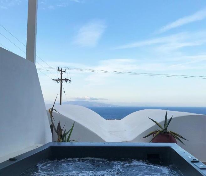 带按摩浴盆的套房, Muses Cycladic Suites