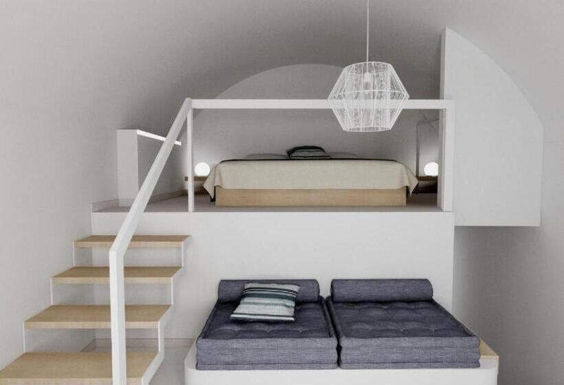 带2个卧室的套房, Muses Cycladic Suites