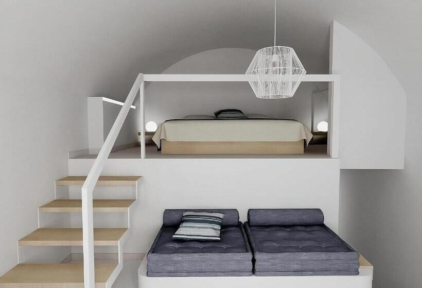 带2个卧室的套房, Muses Cycladic Suites