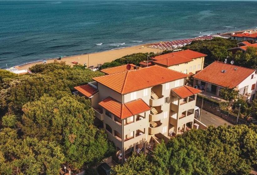 آپارتمان 1 خوابه با چشم‌انداز باغ, Zefiro Apartments