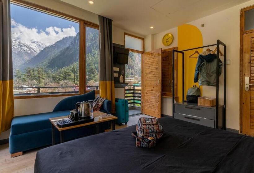 Номер Superior с Балконом, The Hosteller Kasol, Parvati Valley