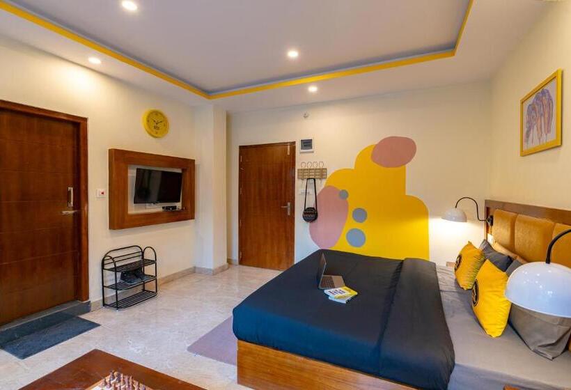 Номер Deluxe с Балконом, The Hosteller Kasol, Parvati Valley
