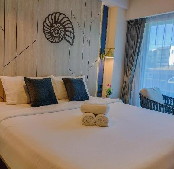 침실 1개 디럭스 아파트, Carapace Residents Huahin Khaotao
