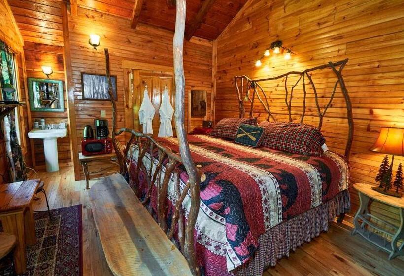 Стандартный Номер Кровать Кинг, Creekwalk Inn Bed And Breakfast With Cabins