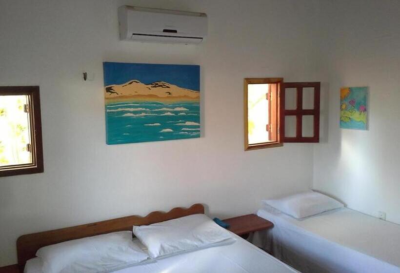 اتاق استاندارد سه تخته با بالکن, Pousada Agua Marinha