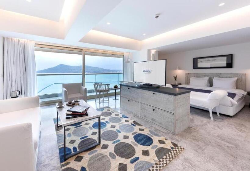 سوییت جونیور با چشم‌انداز دریا, D   Resort Ayvalık