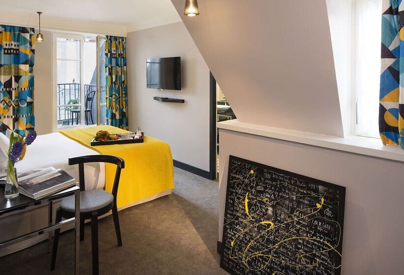 Quarto Deluxe com Sacada, Les Matins De Paris & Spa