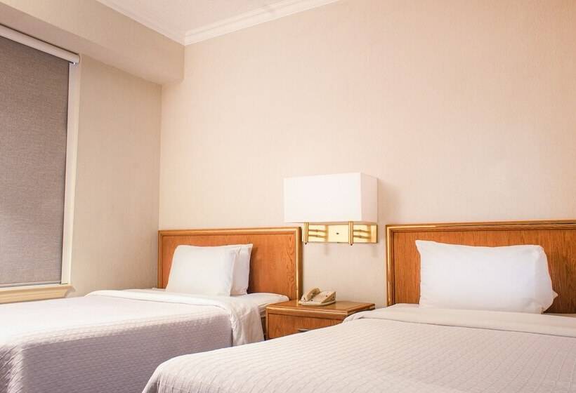 ２ダブルベッドのスタンダードルーム, Travohotel Monterrey Histórico