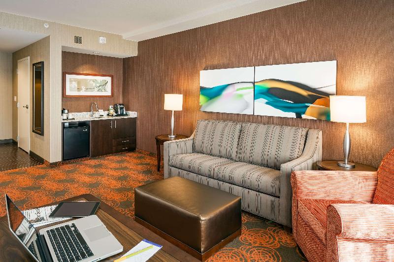 带大床的套房, Hilton Garden Inn Seattle Downtown