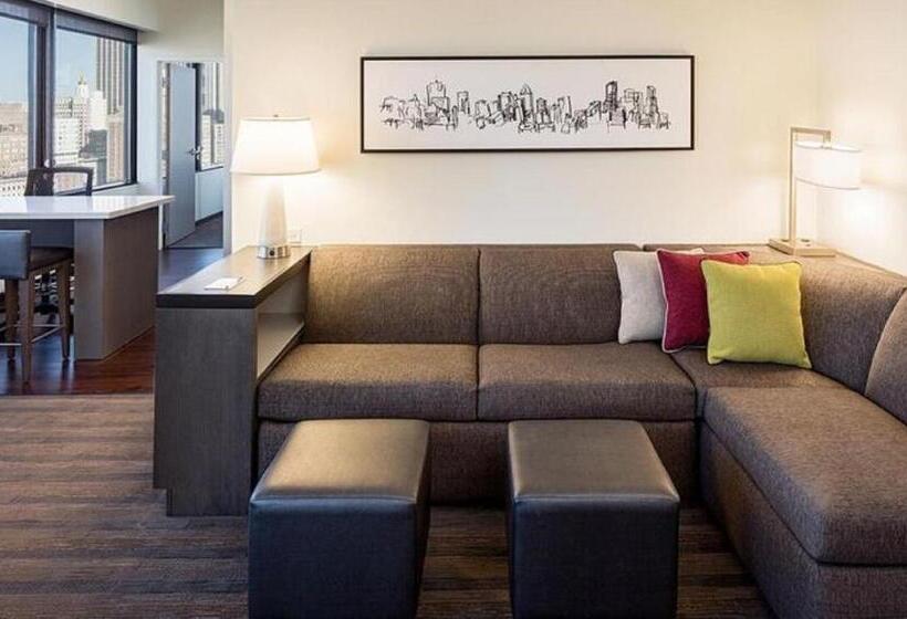 Suíte Cama King, Hyatt House New Orleans Downtown