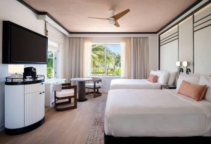 Номер Стандарт 2 Двуспальные Кровати, Eurostars Winter Haven Miami Beach