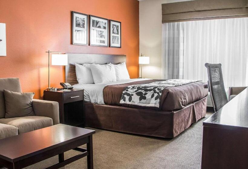Люкс Кровать Кинг, Sleep Inn & Suites Blackwell I35