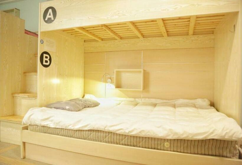 Кровать в Общей Комнате, Kunlun International Youth Hostel