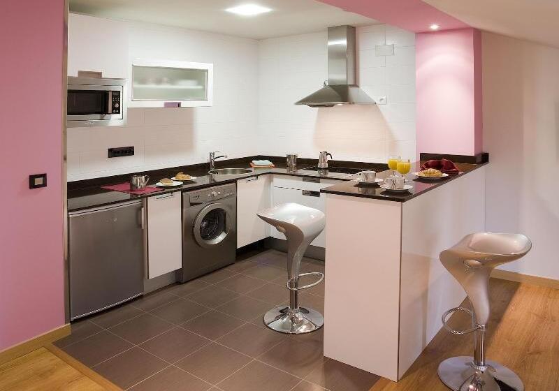 침실 2개 아파트, Apartamentos Spa Villa Pasiega