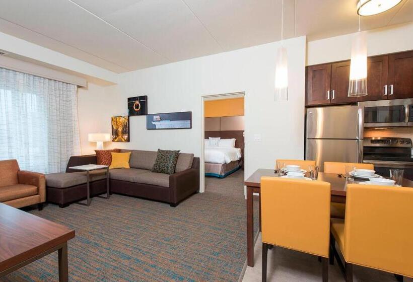 带2个卧室的套房, Residence Inn By Marriott Ann Arbor Downtown