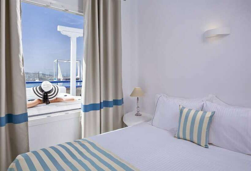 小型套房带海景, Colours Of Mykonos