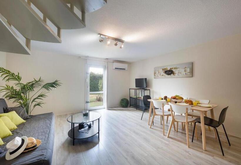 Апартаменты 2 Спальни, Garden & City Aix En Provence  Puyricard