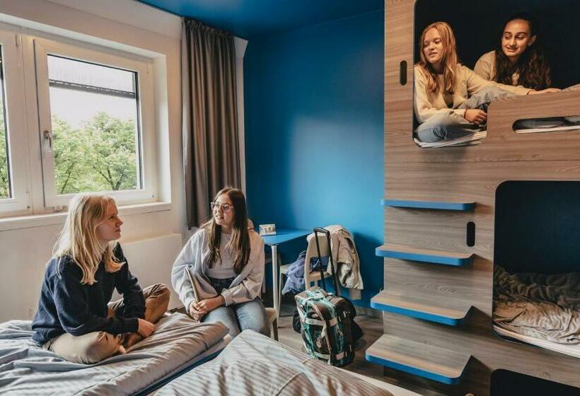 Четырехместный Номер Стандарт, Jugendherberge München City   Hostel