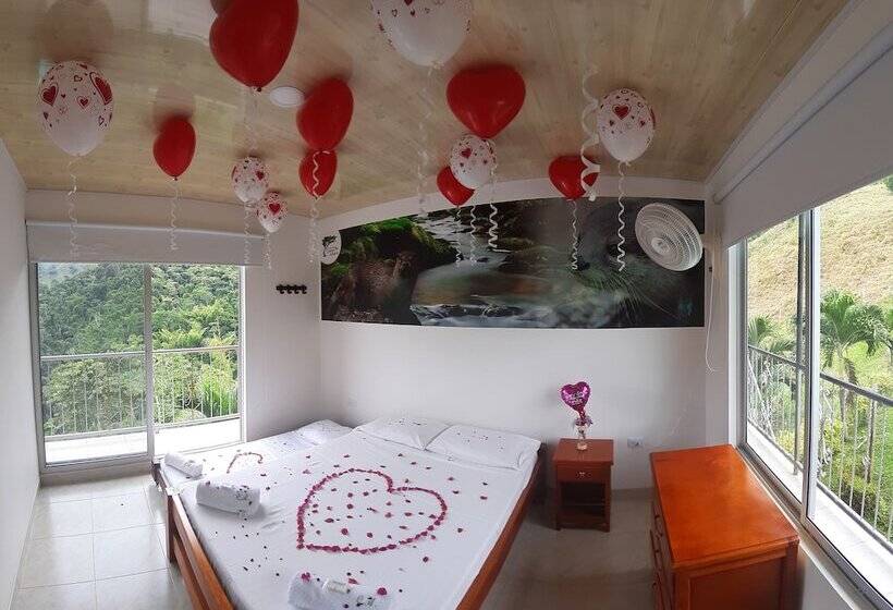 디럭스 룸, Ecohotel Campo Alegre