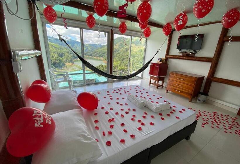디럭스 룸, Ecohotel Campo Alegre