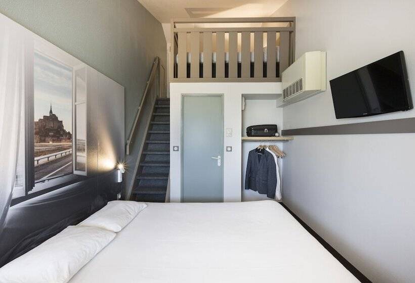 Четырехместный Номер Стандарт, B&b Hotel Avranches Baie Du Mont St Michel