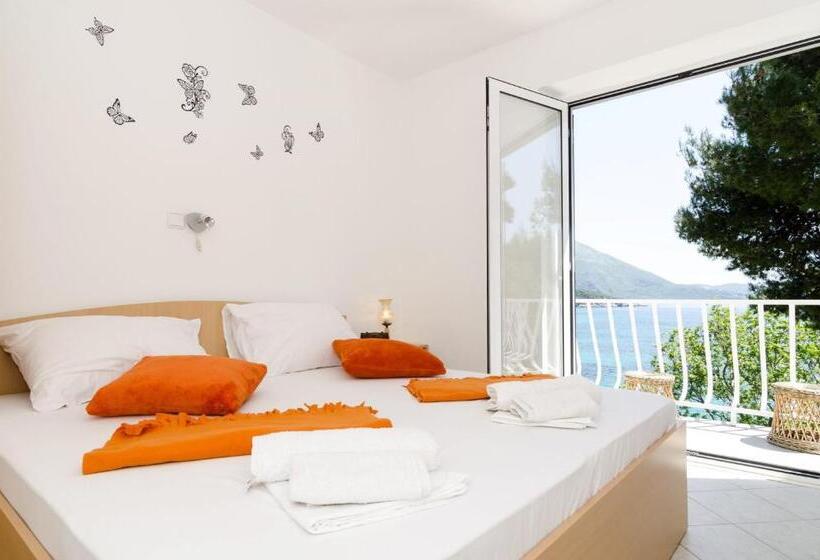 اتاق استاندارد با چشم‌انداز دریا, Guest House Daniela