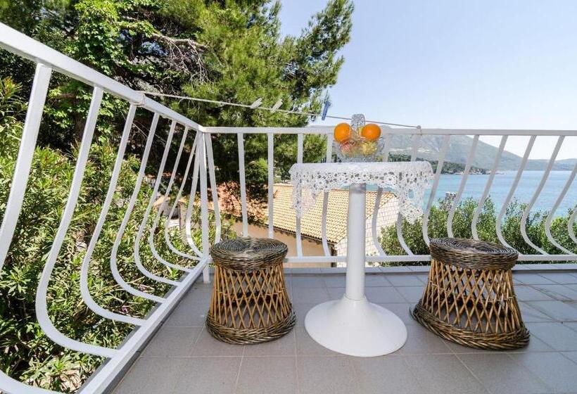 اتاق استاندارد با بالکن و چشم‌انداز دریا, Guest House Daniela