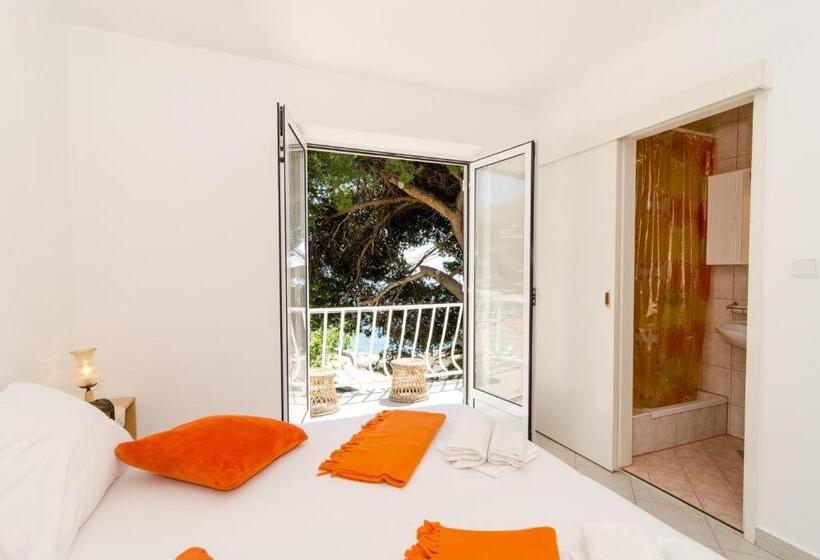 اتاق استاندارد با چشم‌انداز دریا, Guest House Daniela