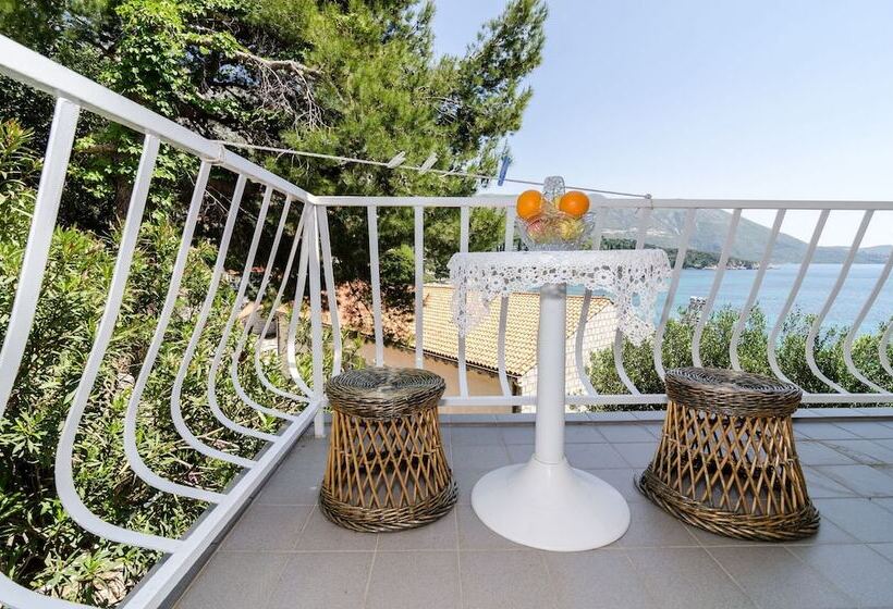 اتاق استاندارد با بالکن و چشم‌انداز دریا, Guest House Daniela