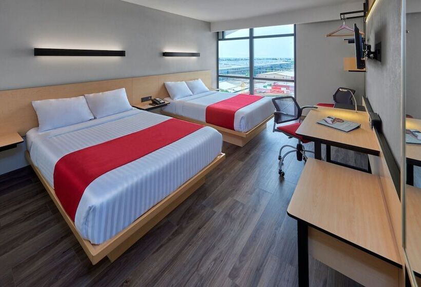 Номер Стандарт 2 Двуспальные Кровати, City Express Plus By Marriott Guadalajara Palomar