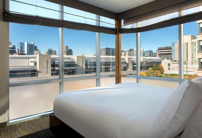 이그제큐티브 스위트 킹침대, Element Boston Seaport District